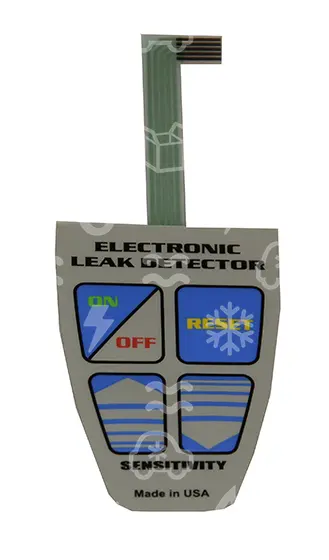 tlačítka ovládací detektoru Mastercool 55100